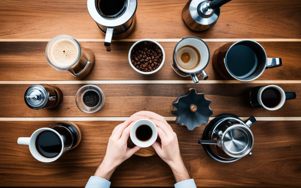 Entendendo os Diferentes Métodos de Preparo de Café