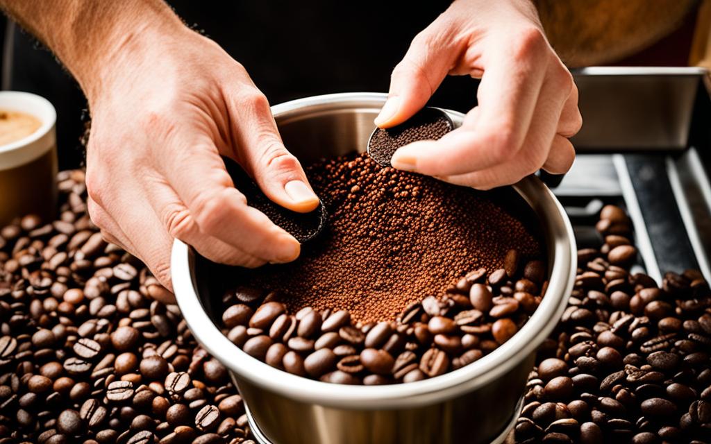 Moagem correta dos grãos de café para obter um café espresso de qualidade