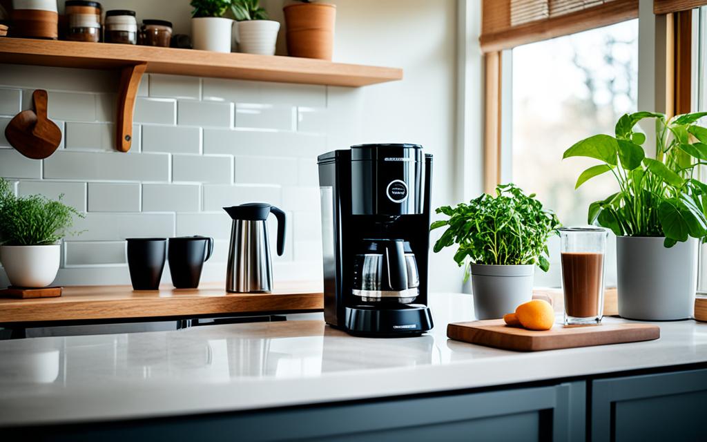 cafeteira em casa contribui para um estilo de vida sustentável