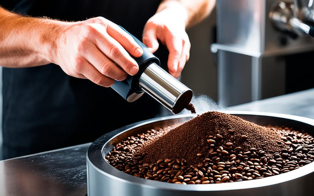 praticidade na moagem de café