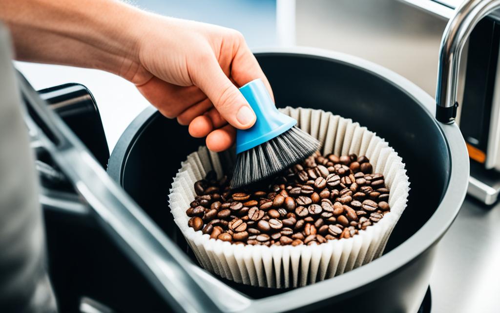 como limpar a cafeteira expresso